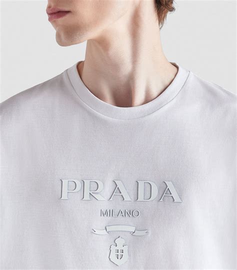 prada mens tshirt|prada t shirt men price.